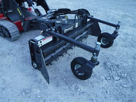 mini skid steer harley rake rock bed|pto harley rake for sale.